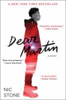 Dear Martin by Nic Stone book cover. Click here to borrow this title on our catalog.