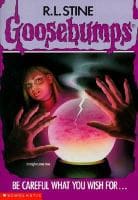 Goosebumps by R. L. Stine bookjacket. Click here to be redirected to this series on our online catalog.