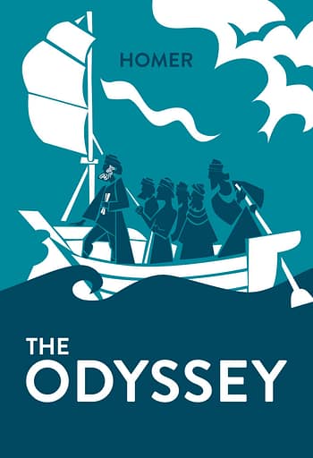 The Odyssey by Homer bookjacket created for Birstol BookFest 2023